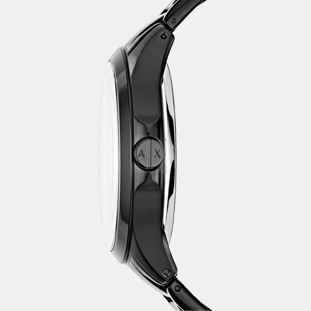 Armani Exchange Hampton Chronograph Black Dial Black Steel Strap Watch For Men - AX2189  2 sold in last 20 hours